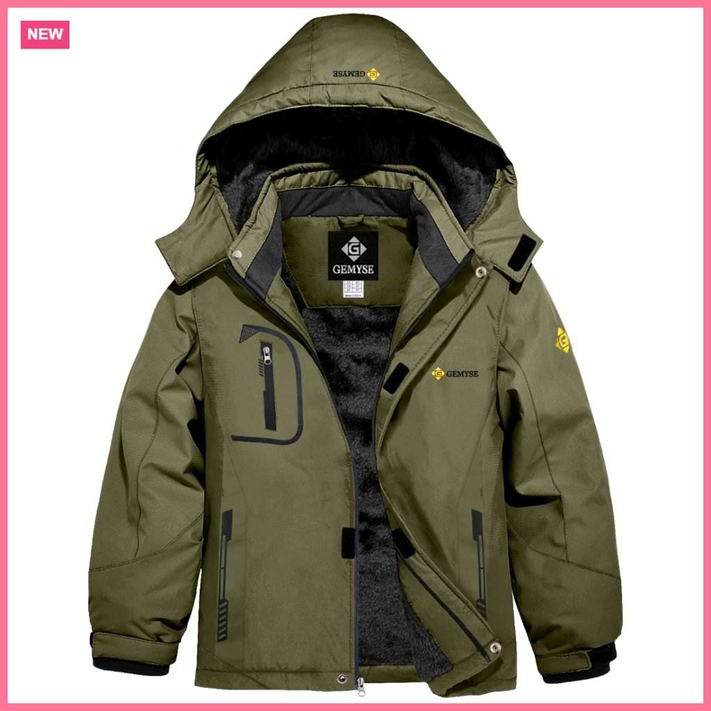 Waterproof Ski Snow Jacket Windproof Winter Coat With Hood
